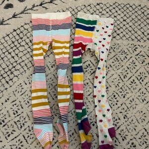 Hanna Andersson patterned tights